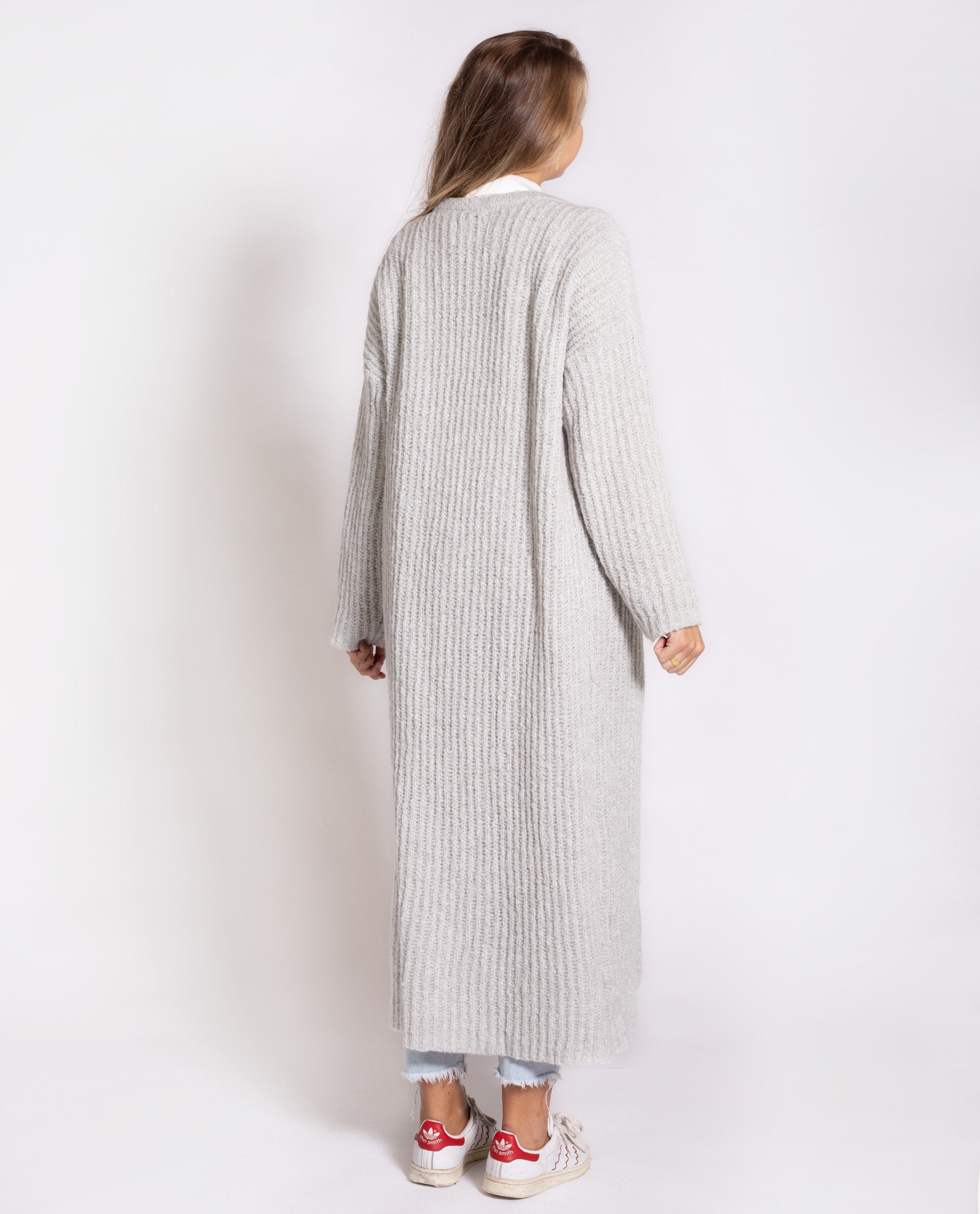 ABRIGO NORDIC | Cardigan maxi mujer con botones | Jerseys y chaquetas THE-ARE