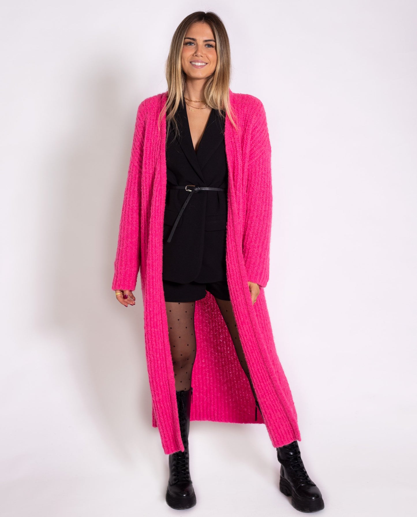 ABRIGO NORDIC | Cardigan maxi mujer con botones | Jerseys y chaquetas THE-ARE