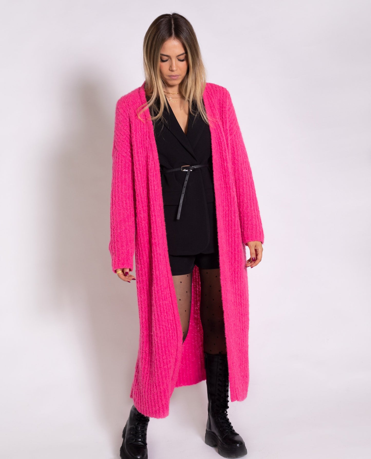 ABRIGO NORDIC | Cardigan maxi mujer con botones | Jerseys y chaquetas THE-ARE