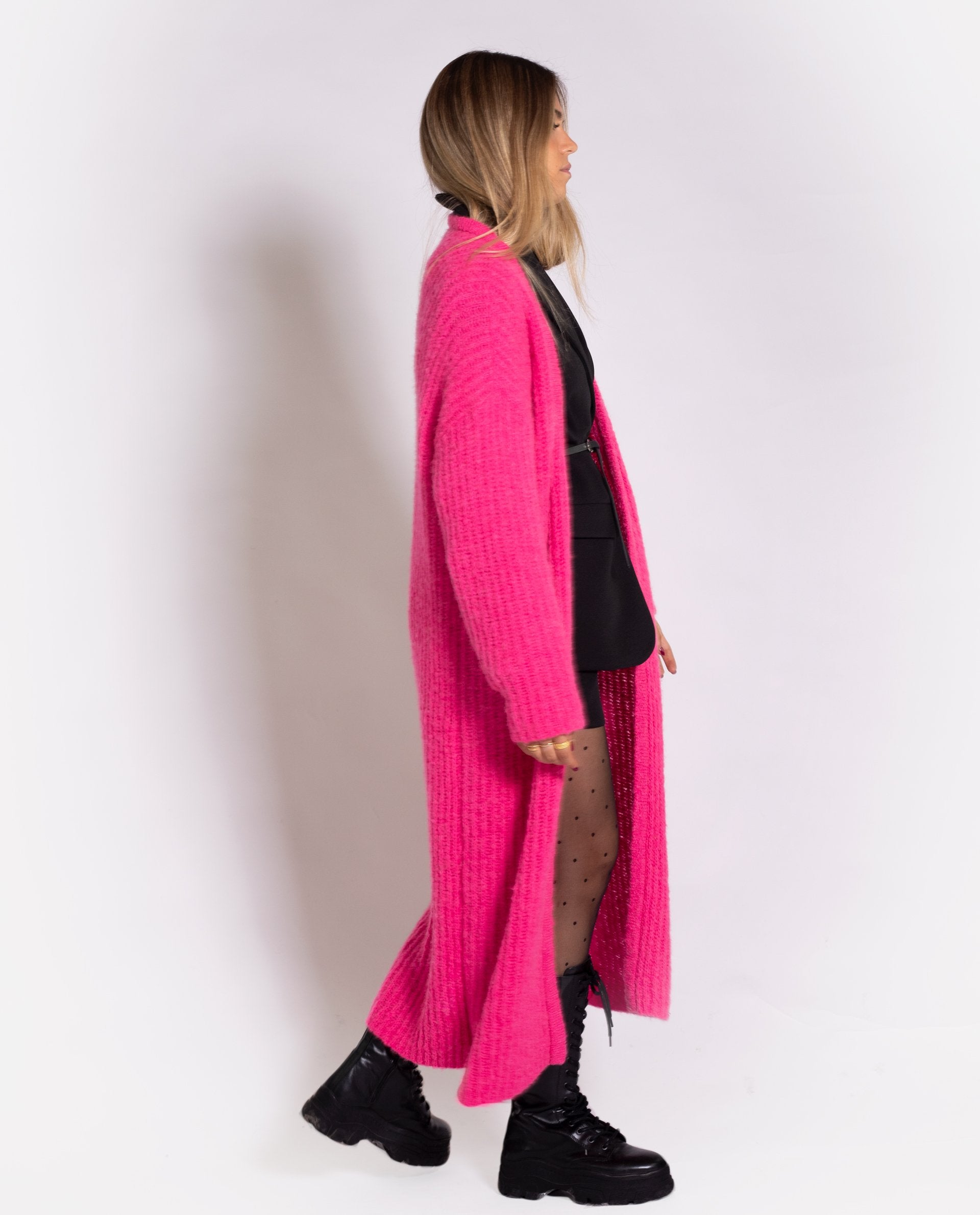 ABRIGO NORDIC | Cardigan maxi mujer con botones | Jerseys y chaquetas THE-ARE