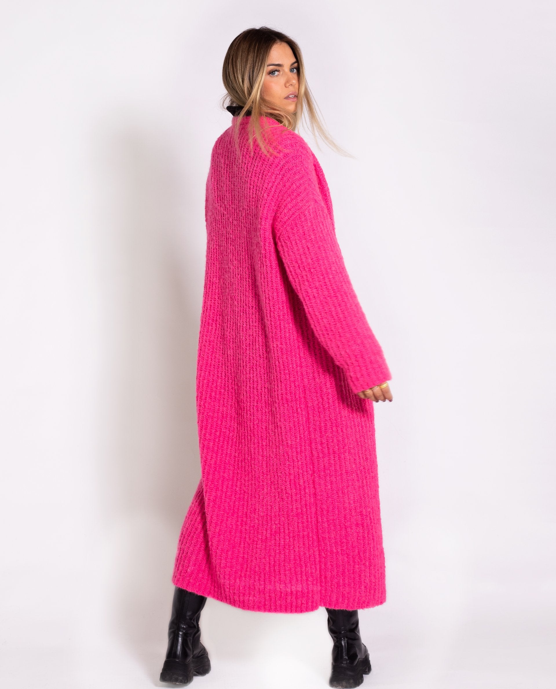 ABRIGO NORDIC | Cardigan maxi mujer con botones | Jerseys y chaquetas THE-ARE