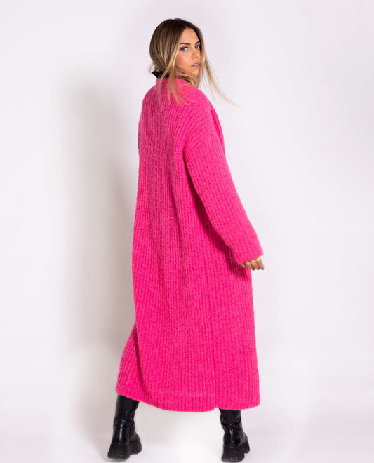 ABRIGO NORDIC | Cardigan maxi mujer con botones | Jerseys y chaquetas THE-ARE