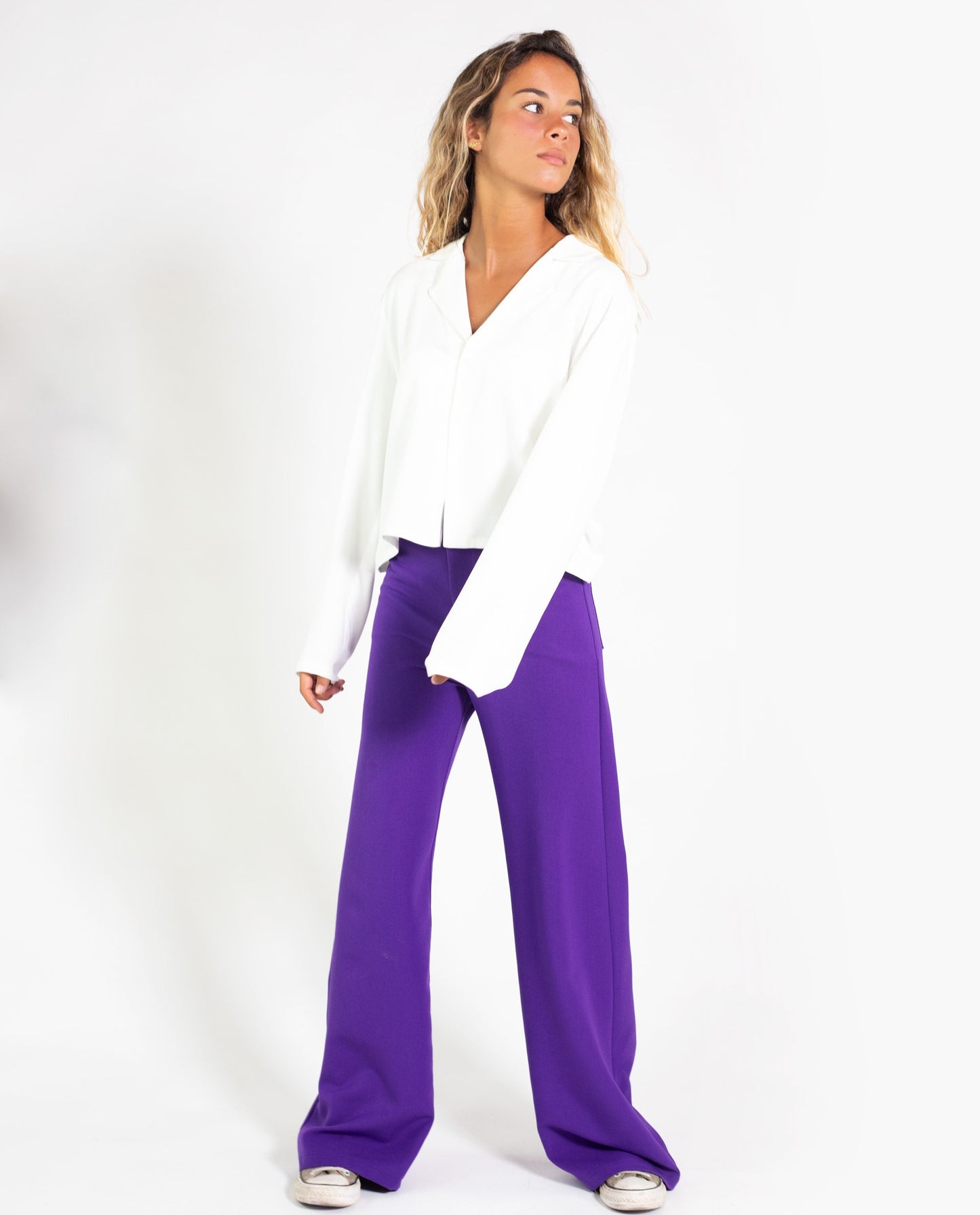 PANTALÓN EASY LIFE · MORADO