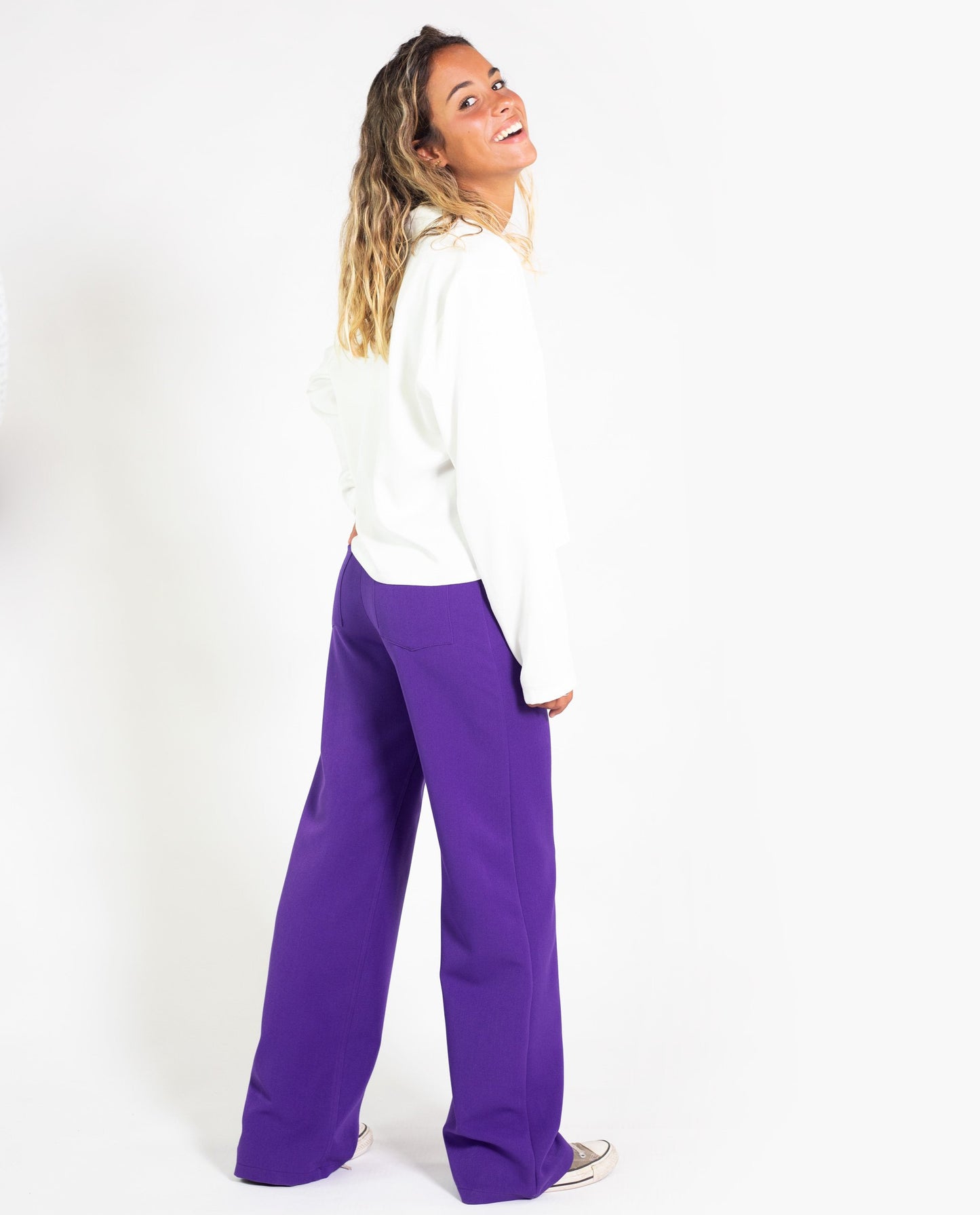 PANTALÓN EASY LIFE · MORADO