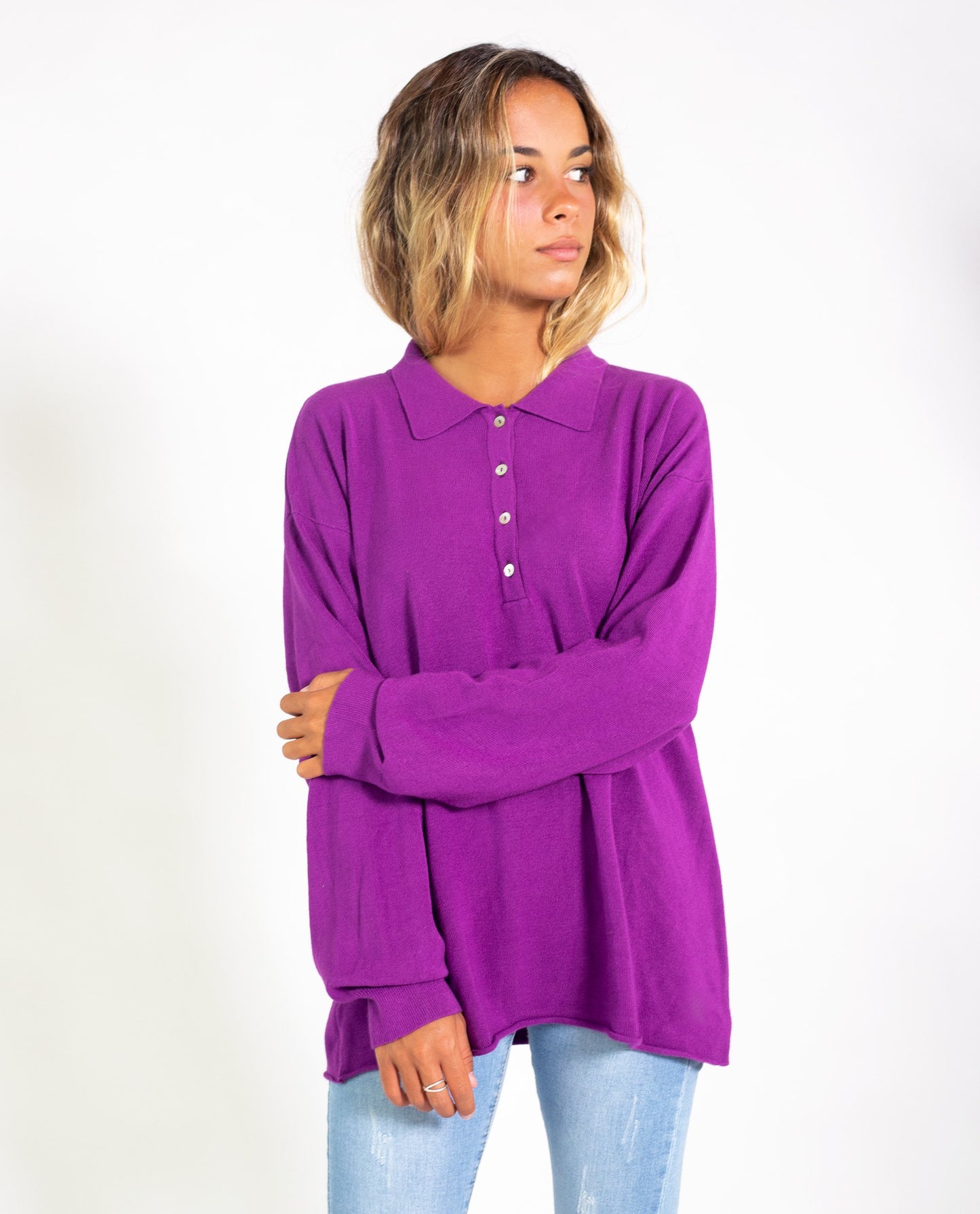 POLO PREPPY · MORADO