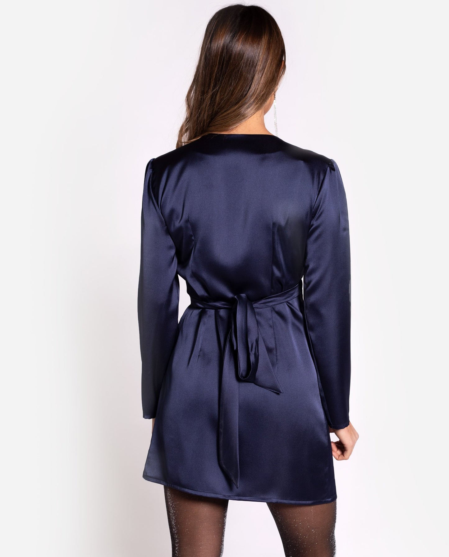 VESTIDO REMINISCENCE · AZUL NOCHE